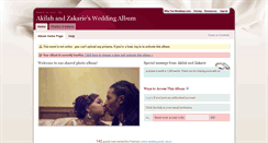 Desktop Screenshot of akilahandzakarie.theweddinglens.com