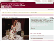 Tablet Screenshot of dillonhayes.theweddinglens.com