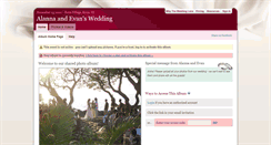 Desktop Screenshot of hauolimau.theweddinglens.com